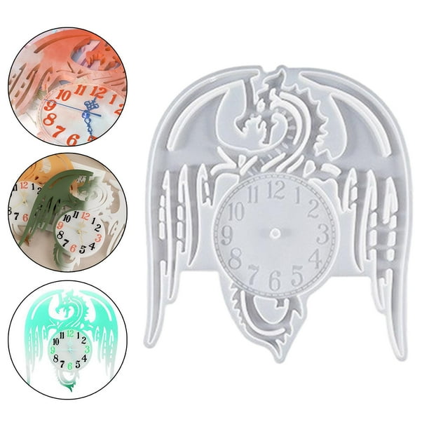 Reloj de Dragón, Troquel de Resina, Troquel de Silicona