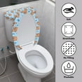 thumbnail image 3 of FORUDESIGNS Capybara Print Toilet Lid Cover Toilet Tank Cover 2 Pcs, Machine Washable Seat Covers, Prevents Dust, Fits Most Round, Elongated and Oblong Lids, Accessories Decor, 3 of 8