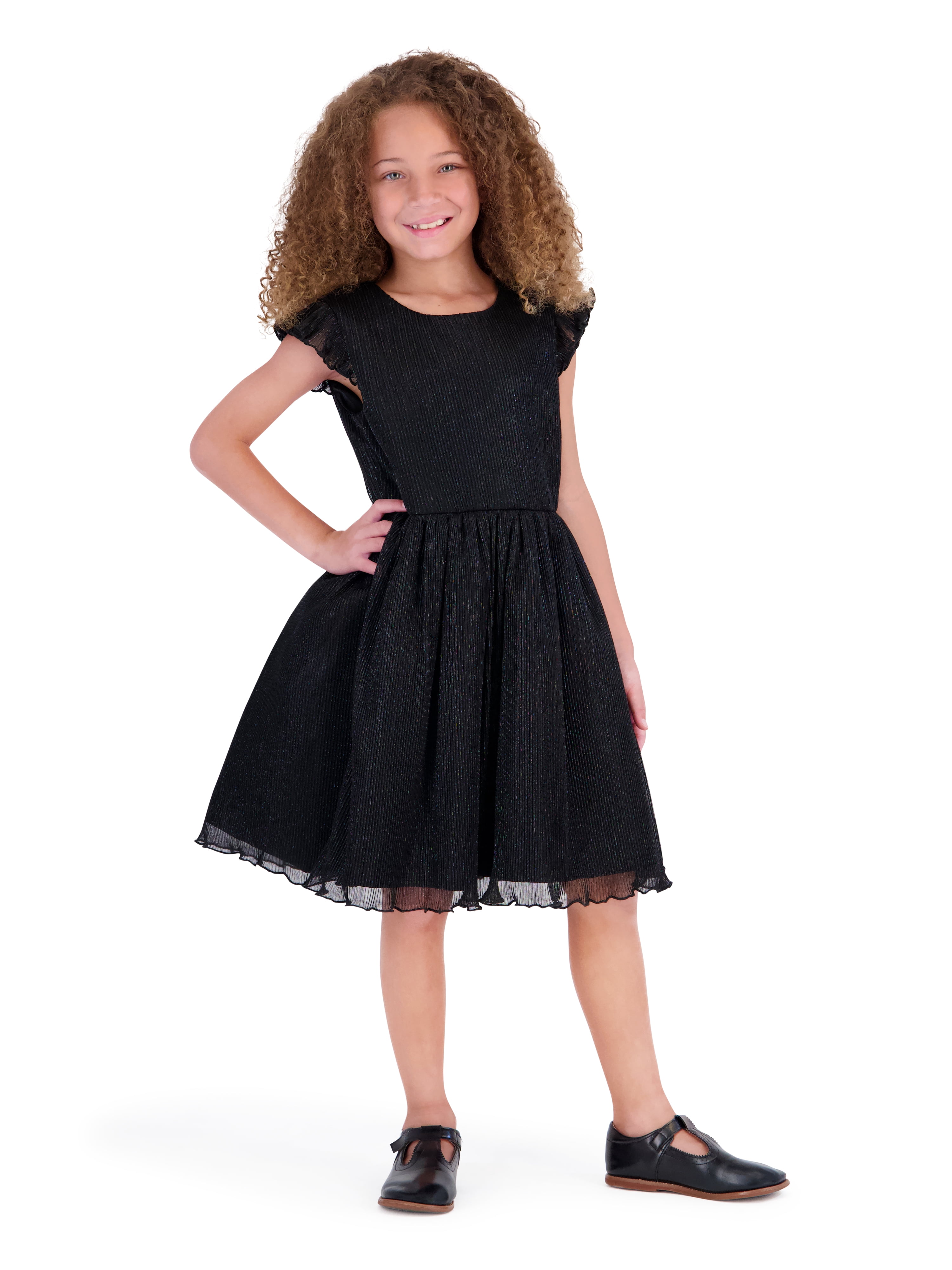 Kensie Girl Sleeveless Dress and Cheetah Coat Set, Sizes 4-12