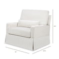 thumbnail image 6 of Namesake Crawford Pillowback Chair and a Half Comfort Swivel Glider, 6 of 7
