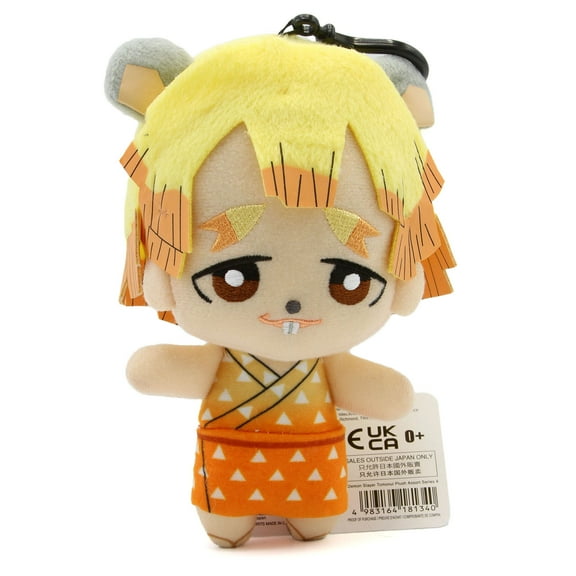 Squirrel Zenitsu - Demon Slayer 6" Tomonui Series 4 Dangler Plush (Banpresto) 18134