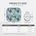 thumbnail image 3 of Windshield Sun Shade, Cartoon Cactus Blooming Foldable Car Sun Shade Windshield For Front, 2 Pieces, 3 of 4