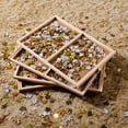 thumbnail image 3 of Buffalo Games Wood Jigsaw Puzzle Table with Storage Drawers for up to 1000 Pieces, Ages 14+, 3 of 8