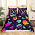 thumbnail image 1 of Juego de Ropa de Cama Infantil Truco o Trato Juego de Funda Nórdica para Niños Decoración Calabaza, 1 of 6