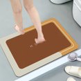 thumbnail image 4 of Pklyzj Kitchen Gadgets Bathroom Water Absorbent Floor Mats Bathroom Doorway Non Slip Foot Mats Sink Toilet Quick Drying Floor Mats on Clearance, 4 of 6