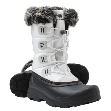 

ArcticShield Women s Polar Waterproof Insulated Cold Rated Faux Fur Winter Snow Boots