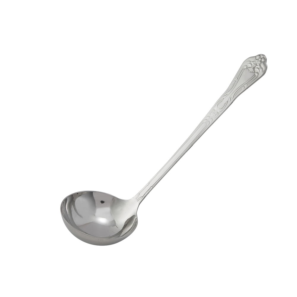 winco le4 elegance 4 oz. gravy ladle