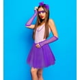 thumbnail image 2 of Loritta 80s Costumes for Women Fancy Outfit Accessories Set with Fishnet Gloves Leg Warmers Tutu Skirts for Theme Party, 2 of 7