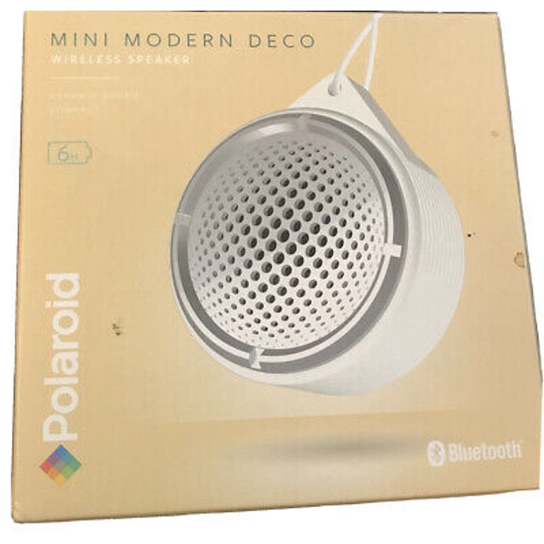 polaroid mini modern decor wireless speaker