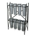 thumbnail image 2 of Cheungs 8 Pot Plant Stand With Galvanized Pots, 2 of 4