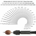 thumbnail image 2 of Luckyn 49 Pcs HSS Mini Micro Spiral Hand Push Drill Chuck Drill Pin Vise Bit, 2 of 8