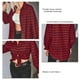 thumbnail image 5 of Camisa De Corte Casual Para Mujer, Botón De Camisa A Cuadros Con Estampado Elegante De Cuello Vuelto Para La Escuela ANGGREK Otros, 5 of 8