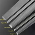 thumbnail image 5 of 6/8 Inch Steel Files Middle Tooth Flat/Semicircle/Triangle/Circle/Square Saw Files For Sharpening Straightening Grinding Wood, 5 of 5