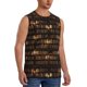 thumbnail image 2 of Fotbe Bookshelves Men's Camiseta sin Mangas Estampada para Hombres, Playera Casual para Gimnasio, Entrenamiento, Playa-Medium, 2 of 7