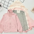 thumbnail image 6 of GYRATEDREAM Girls' Outdoor 3-In-1 Winter Jackets Kids Detachable Fleece Inner Windproof Hooded Jacket Coat Children Warm Zipper Hoodies Waterproof Outwear Pink for 4-16 Years, 6 of 8