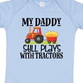 thumbnail image 4 of Inktastic Farming Daddy Plays with Tractors Boys or Girls Baby Bodysuit, 4 of 5