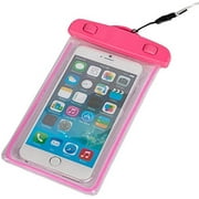 MaximalPower Waterproof Case for Smartphone - Retail Packaging - Pink