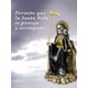 thumbnail image 2 of Santa Muerte Negra Suprema Con Búho 30 cm + Libro Oraciones, 2 of 10