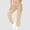 Khaki, variant on Women's Plus Dress Pants Women High Waisted Petite Black Pants for Women with Pockets Women High Waisted Wide Leg Pants Fashion Drawstring Elastic Trousers Comfy Straight Leg Long Pants with Pockets