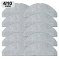 thumbnail image 7 of 10/4Pcs Replacement Mop Cloths For Ilife V20/Vyzzle D10/Laresar L10/Roidmi Eve Rooks Vacuum Cleaner Part Cloth Cleaning Pad, 7 of 7