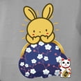 thumbnail image 3 of CafePress - Japanese Style Rabbit With Purse T Shirt - Womens Comfort Colors® Shirt, 3 of 4
