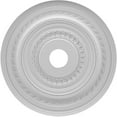 thumbnail image 4 of 22"OD x 3 1/2"ID x 1"P Cole Thermoformed PVC Ceiling Medallion (Fits Canopies up to 6"), 4 of 4
