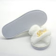 thumbnail image 4 of Yokua 2pack Bride Crosses Strap Slippers Soft Wedding Slippers Luxurious Slippers, 4 of 18