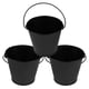 thumbnail image 1 of Oil Bucket Grill Grease Disposal Container Cooking Black Tinplate Oil Management 3Pcs, 1 of 5