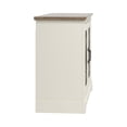 thumbnail image 2 of Raccon Ivory with Knotty Oak Accent Cabinet with 2 Doors, 2 of 13