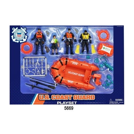 Coast Guard Nascar - U.S. Coast Guard Playset w/ Figures