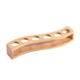 thumbnail image 1 of Soporte para vasos de 6 agujeros, estante para vasos, organizador de vasos, accesorios, almacenamiento de cocina, bandeja para servir de madera para Sunnimix Estante para servir, 1 of 8
