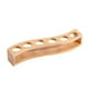thumbnail image 2 of Soporte de vidrio perfecl Estante para servir 6 agujeros madera para Bar de restaurante, 2 of 8