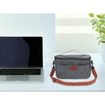 thumbnail image 6 of Unique Bargains Insulated Lunch Bag for Office Picnic Gray, 6 of 6