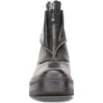 thumbnail image 2 of Sam Edelman Linds Black Front Zipper Round Toe Block Heel Zipper Chelsea Boots (Black, 8), 2 of 6