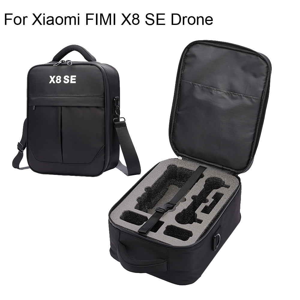 Drone Backpack for SJRC F11 With Independent Compartments Inside Gray