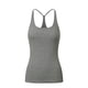 thumbnail image 1 of Ropa interior térmica Tops Moda para mujer Camiseta lisa Blusa sin mangas Cuello redondo Tops casuales Camisolas Blusa de poliéster para mujer, 1 of 2