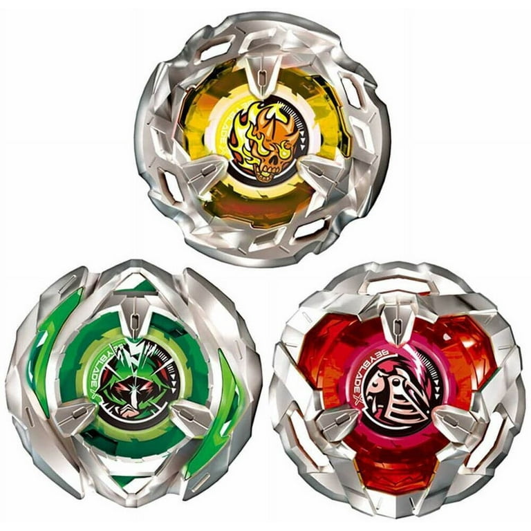 Takara Tomy Beyblade X 3on3 Deck Set BX-08, Includes 3 Beyblades