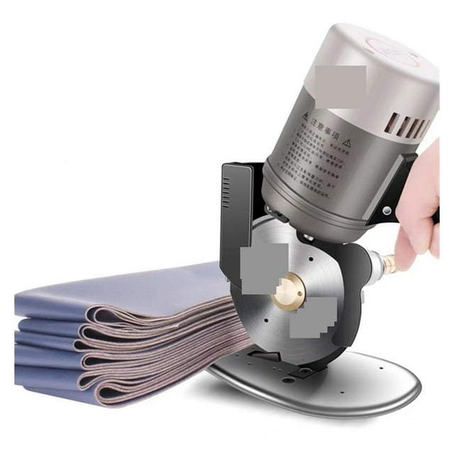 350W 125MM Electric Round Knife Cutting Machine Electric Cloth Leather Blanket Fabric Cardboard Cutter Cutting Thickness 4.5CM