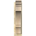thumbnail image 2 of Ekena Millwork 6"W x 18"D x 26"H Balboa Rough Sawn Traditional Outlooker, Douglas Fir, 2 of 4