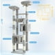 thumbnail image 2 of Torre para Gatos Hey-brother Alta con Postes para Rascar y Hamaca, 2 of 9