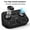 Black, variant on GameXcel White Noise Sound Machine for Baby & Adults, 38 Non-Looping Sounds, Dual Speakers, Headphone Jack, Timer & Memory, USB Powered, Black