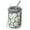 Teal Daisy Flower, variant on 12oz Coffee Tumblers Daisy Flower Pattern Stainless Steel Vacuum Insulated Travel Tumbler Coffee Cups Mug with Lid and Straw with Cleaning Brush for Cold & Hot Drinks