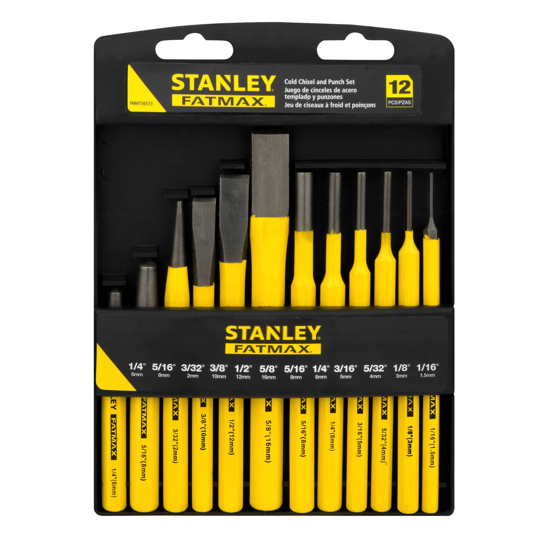 Stanley FatMax Cold Chisel And Punch Set 12 PC, 12.0 PIECE(S) by Stanley
