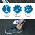 thumbnail image 2 of BodyMed Adjustable Heel Lift for Men and Woman, Large (1-Pack) - Non-Slip Orthopedic Insert for Leg Length Discrepancies with 3 Removable 1/8 in. Layers, 2 of 6