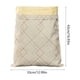 thumbnail image 3 of Bolsa de cera de abejas para pan, con cierre de cremallera, doble capa, reutilizable, para guardar alimentos con hebilla | Grande (33 x 43 cm), ideal para conservar pan, frutas, verduras,, 3 of 6