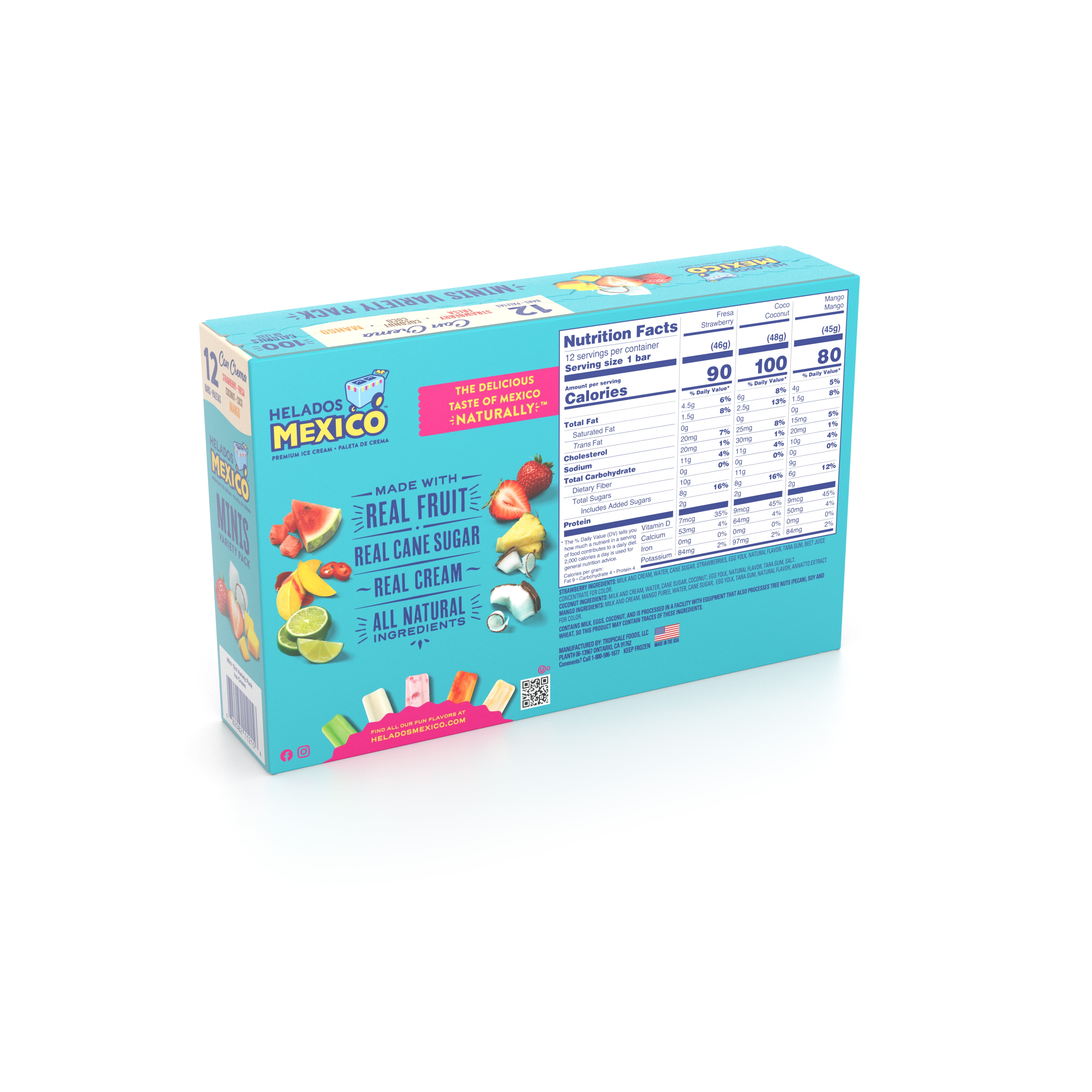 Helados Mexico Mini Variety Ice Cream Bar 1 5 Fl Oz 12 Ct Walmart Com Walmart Com Helados Mexico Mini Variety Ice Cream Bar 1 5 Fl Oz 12 Ct Walmart Com Walmart Com