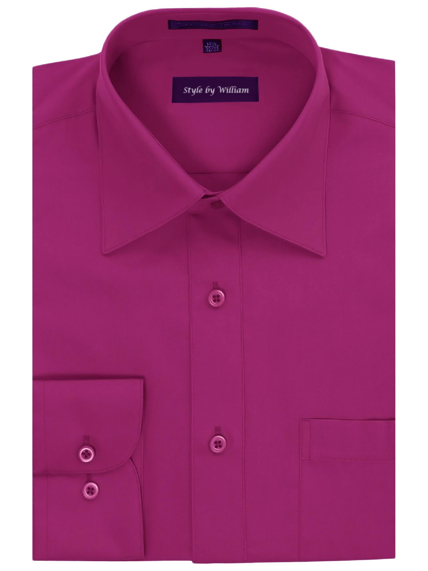 FashionOutfit FashionOutfit Men's Regular Fit Dress Shirt Walmart