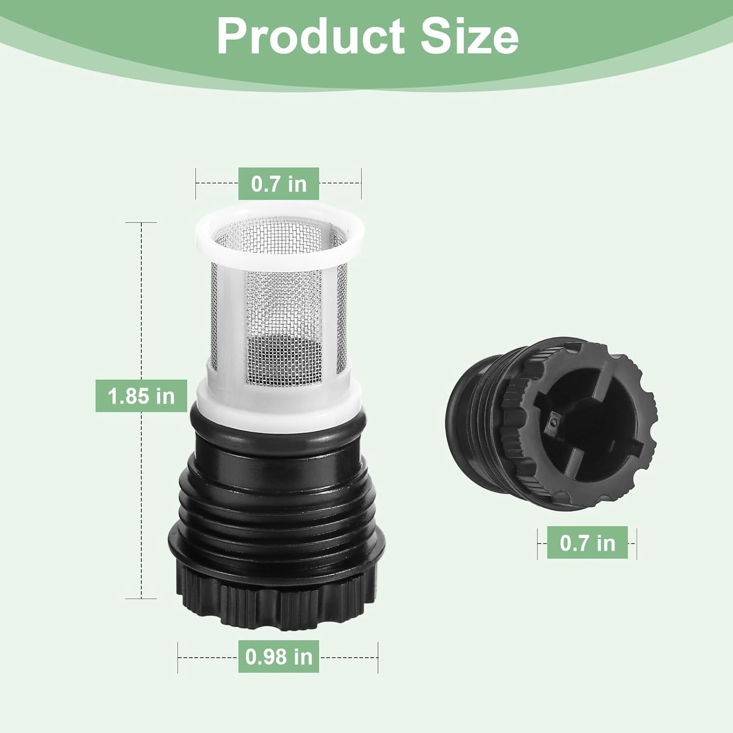 H98-510-S tankless Water Heater Filter Kit for Rinnai Water Heaters (2 Tankless Water Heater Inlet Screen Assemblies+1 tankless Water Heater Filter Removal Tool）$$Tools & Hardware Other