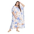 thumbnail image 2 of Caftans pour Femmes Longue Maxi Grande Taille Robe Caftans Manches 3/4 Robes pour Dames Filles en Ligne, 2 of 7