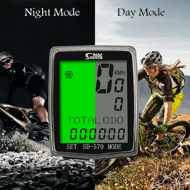 Mini ordinateur de vélo GPS, compteur de vitesse GPS, ordinateur de vélo sans fil, compteur